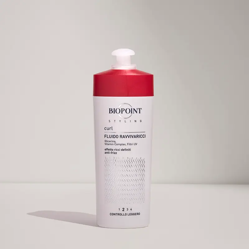 Biopoint Styling Fluido Ravvivaricci 200ml – Definizione, Morbidezza e Protezione UV Anti-Crespo
