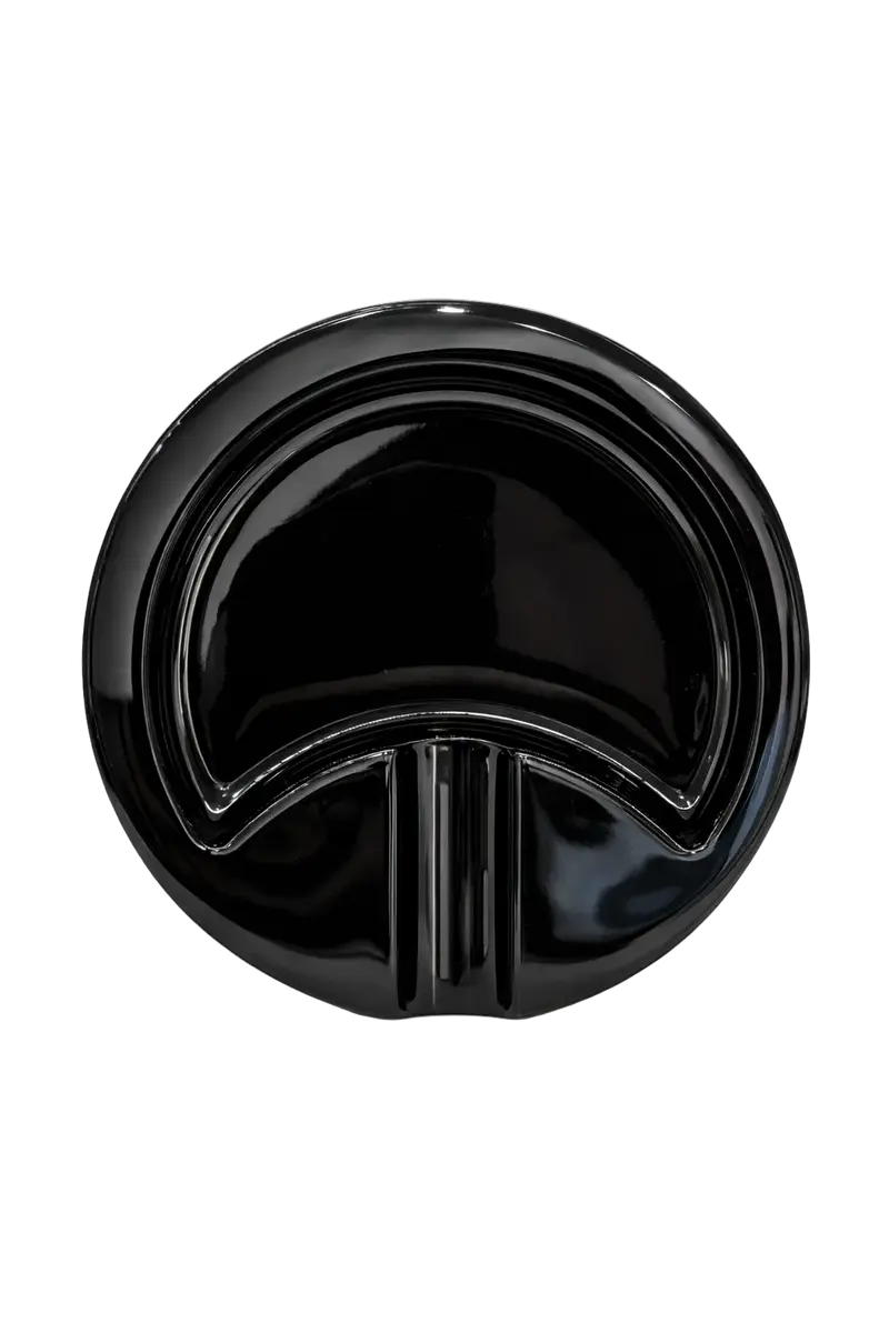 Black Crystal Moon Ashtray