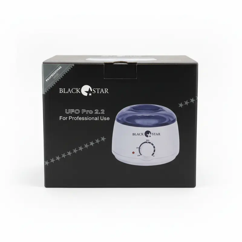 Black Star UFO Pro 2.2 Scaldacera Professionale – Riscaldamento Rapido Circolare – Per Tutti i Tipi di Cera
