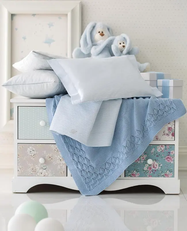 Blumarine Baby Lenzuola Lettino Marina