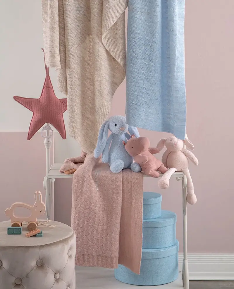 Blumarine Copertina Culla Baby Chic
