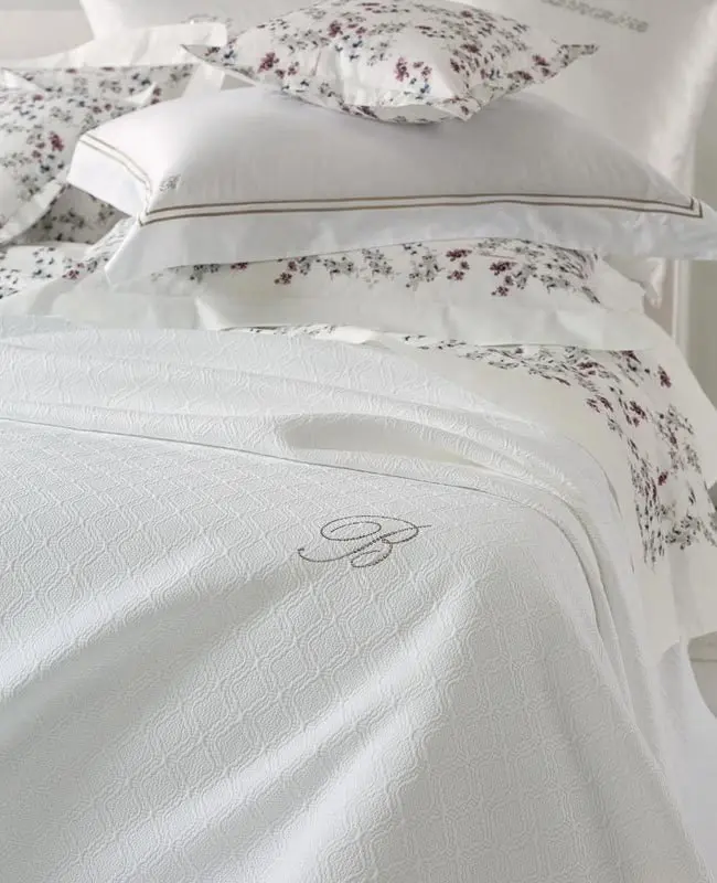 Blumarine Copriletto Matrimoniale Delfina