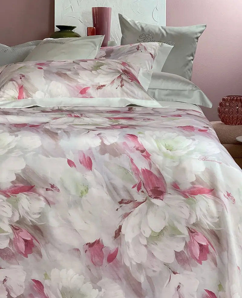 Blumarine Lenzuola-Copriletto Matrimoniale Ranuncolo