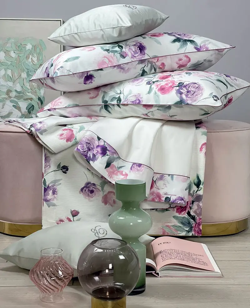 Blumarine Lenzuola Matrimoniale Biancofiore