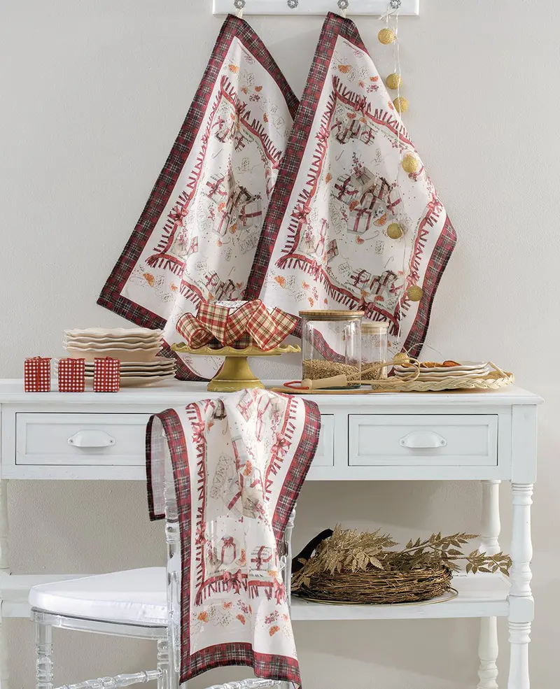 Blumarine Strofinaccio In Lino Festa