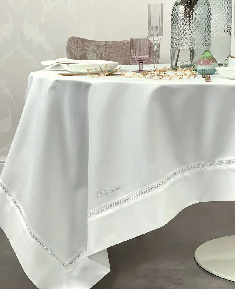 Blumarine Tovaglia in Misto Cotone 175x300 Bovary