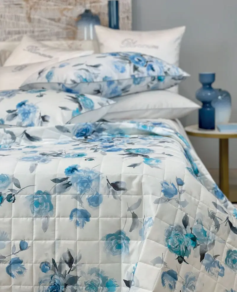 Blumarine Trapuntino Matrimoniale Biancofiore