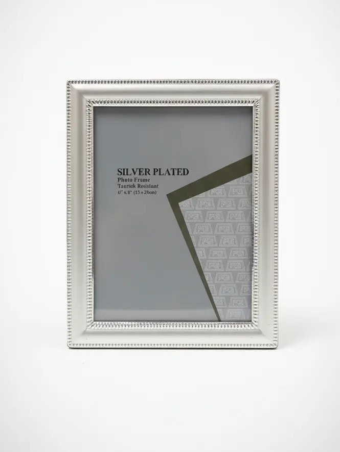 Borella Portafoto Jazz 15x20 cm - Cornice Silver Plated, Tarnish Resistant, Finitura Lucida