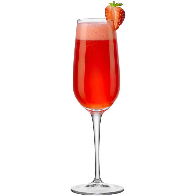 Bormioli Rocco - Set 6 Calici Flûte Inventa 21.5 cl - Vetro per Spumante e Champagne - Made in Italy