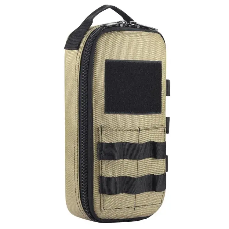 Borsa portatile per riporre attrezzi e componenti elettrici.
