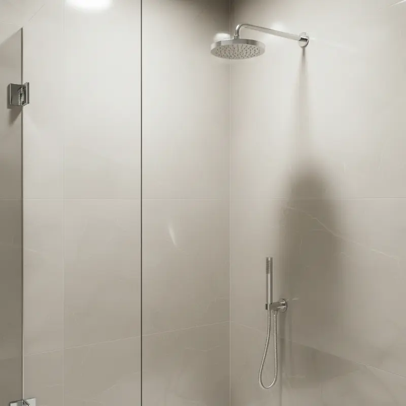 Bossini Elios soffione a parete, doccetta e flessibile M90998