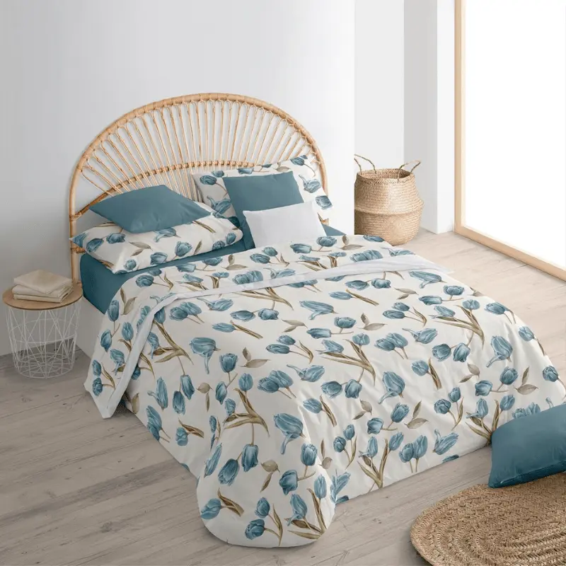 Botticelli Lenzuola Matrimoniale In Cotone Home Tulipa