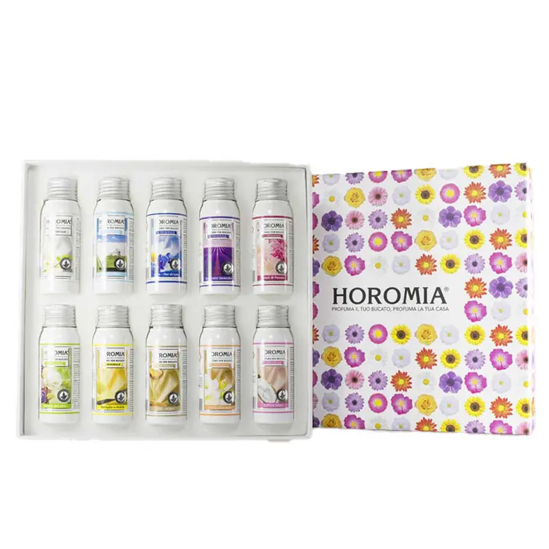 Box 10 Profuma Bucato Concentrati Assortiti by Horomia, 10 x 50 ml