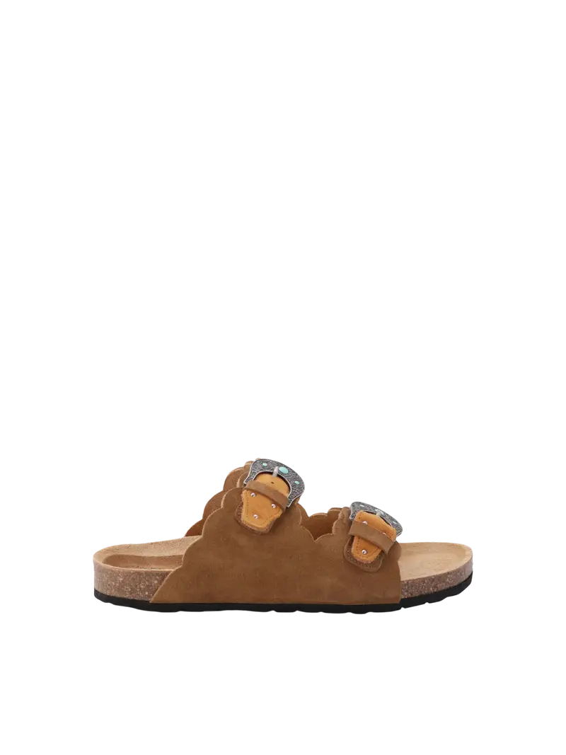 BUCKLE WAVE SUEDE ROBLE+SETTER