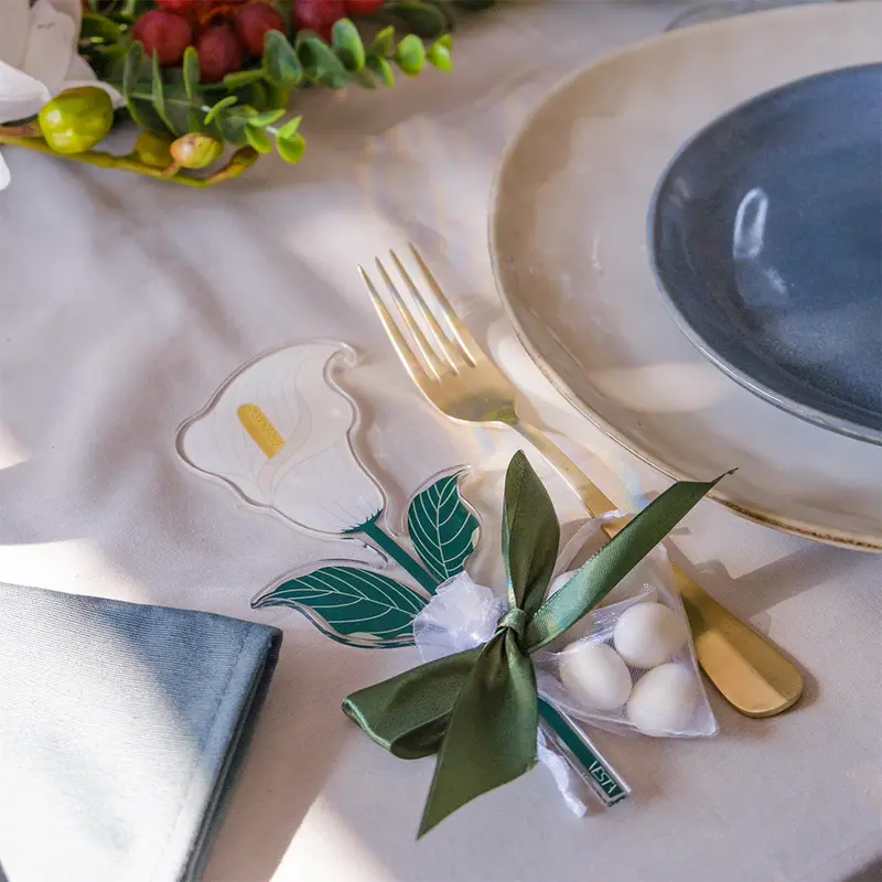Calla Vesta Special Moment in Plexiglas – Decorazione Elegante Made in Italy