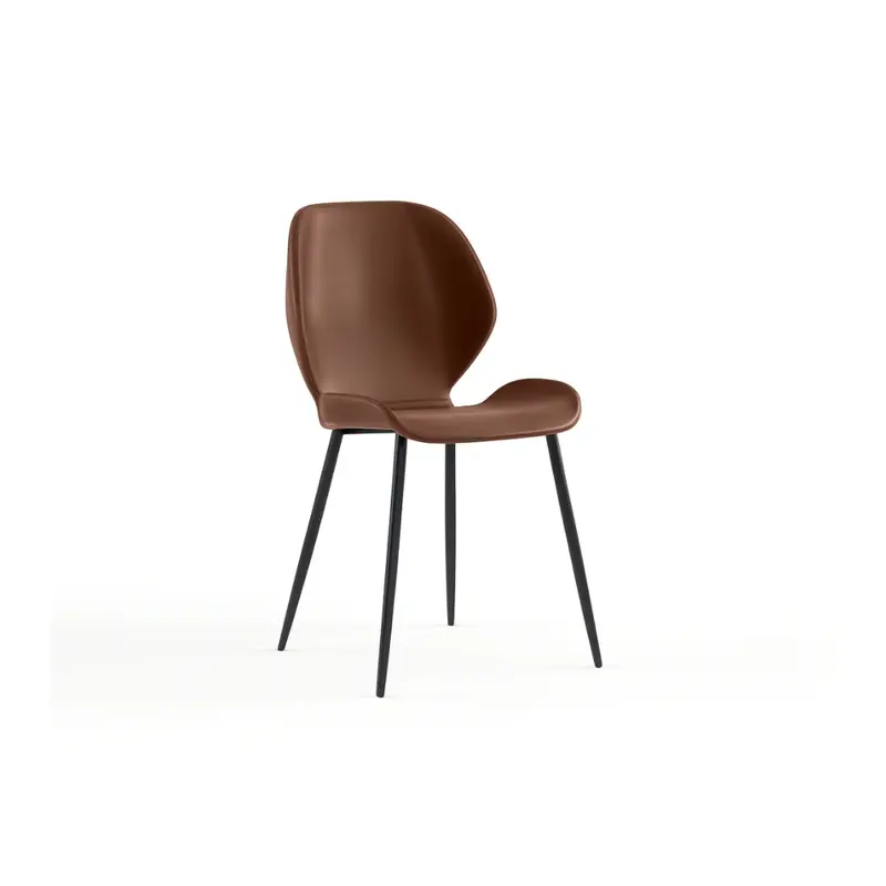 Callisto, Set di 4 Sedie in soft-touch (55cm X 45cm H. 83cm)
