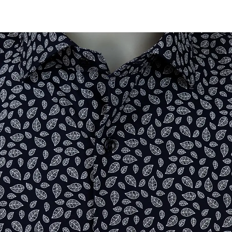 Camicia Alea microfantasia uomo slim