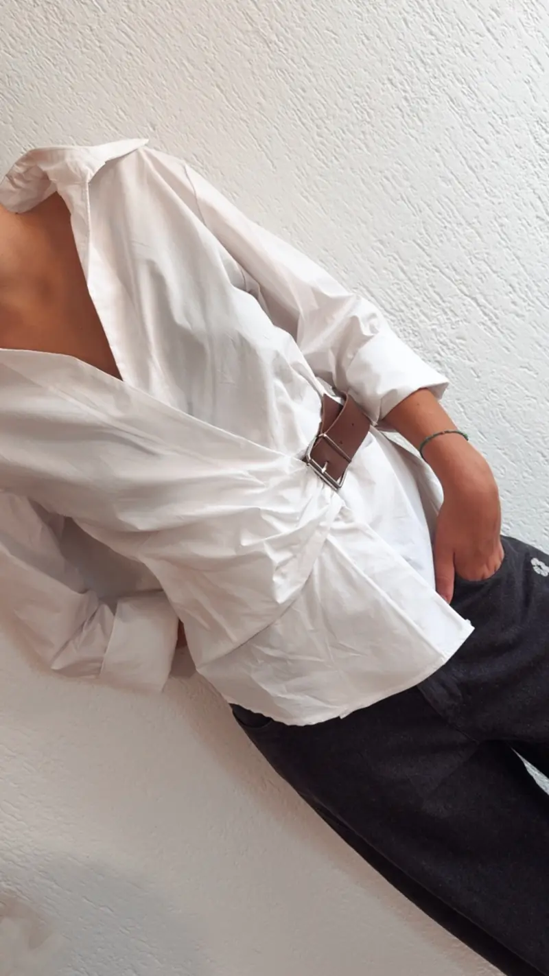 Camicia Debby white