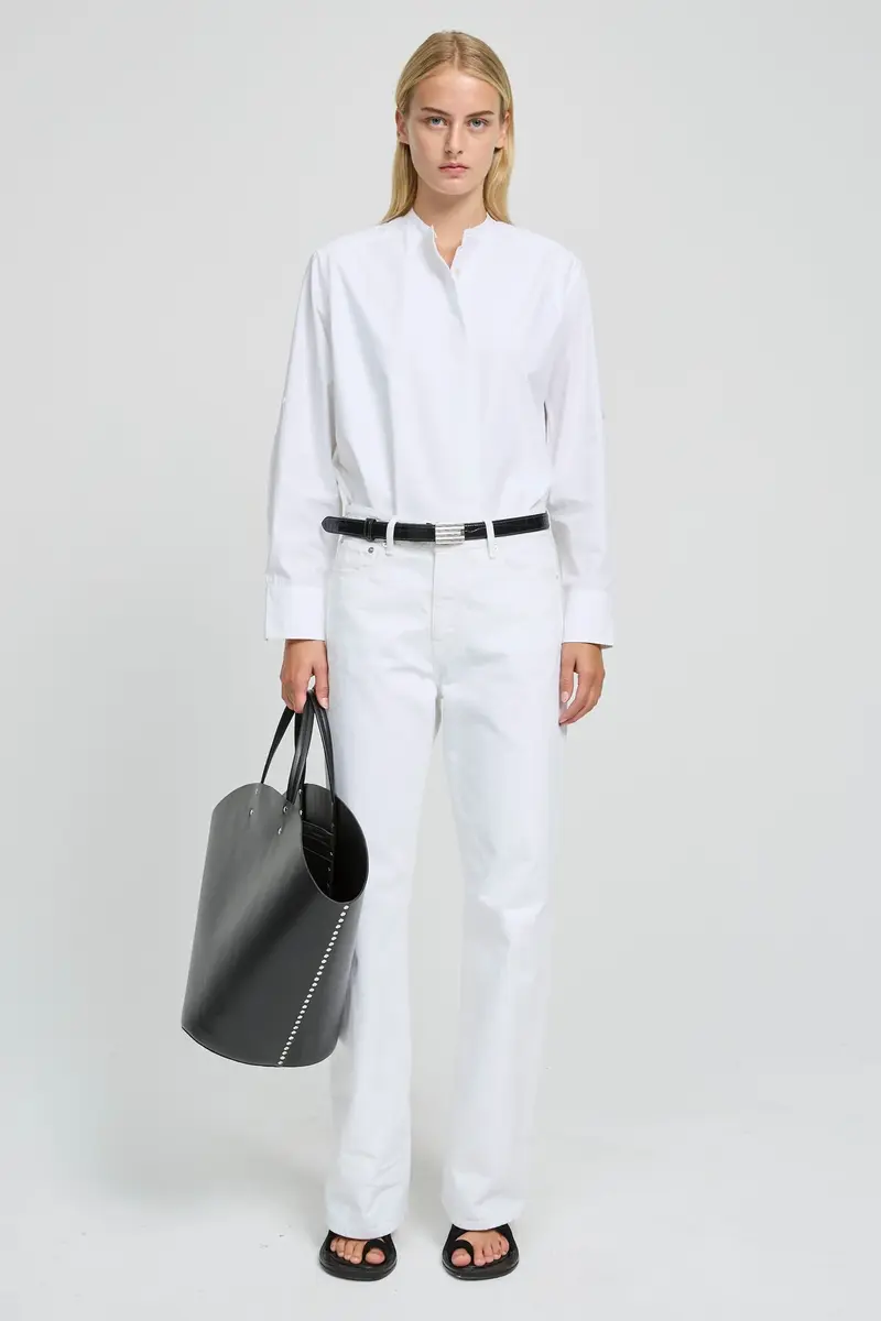 Camicia oversize in cotone