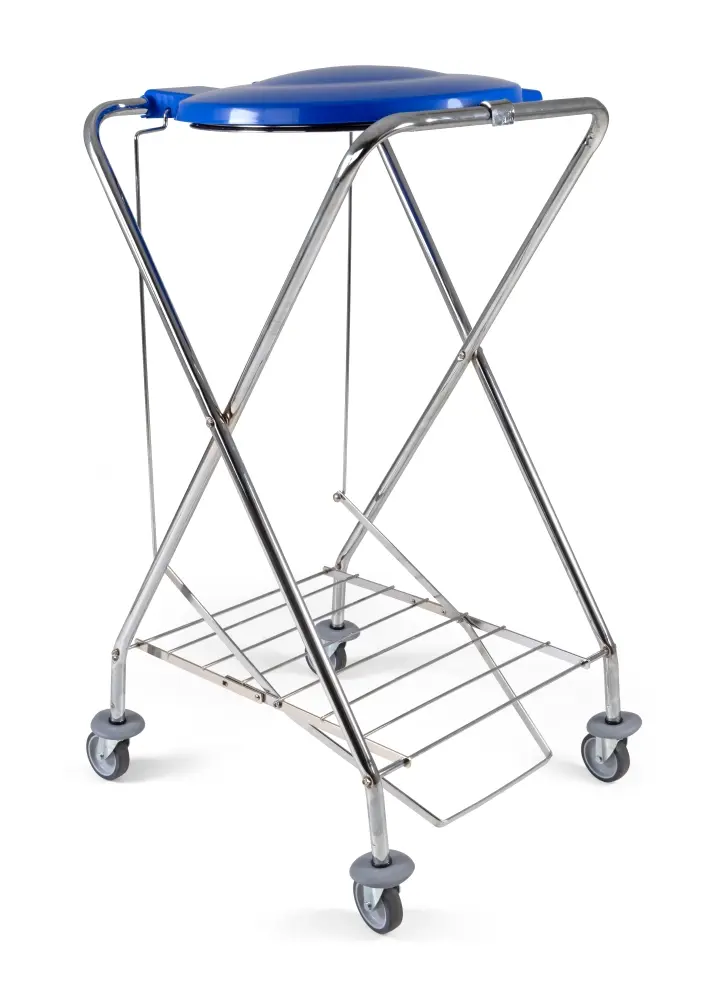 Carrello portasacco TTS Dust 120 L con pedale