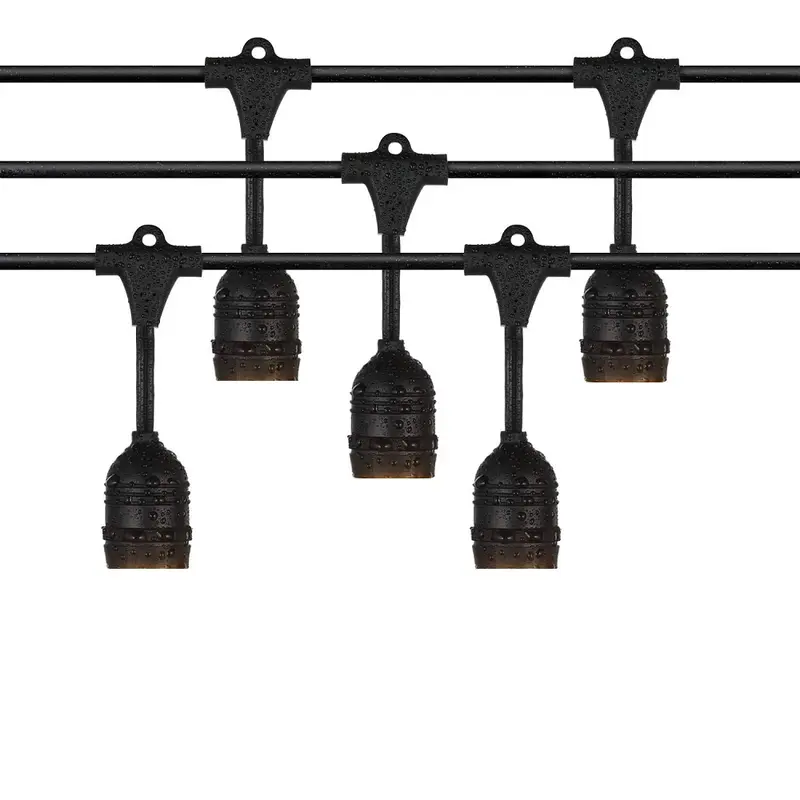 Catena di luci per esterno E27 10 metri IP54