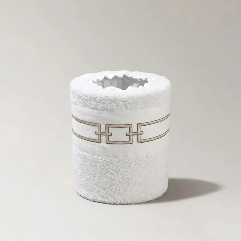 CATENE - CESTINO BIANCO/BEIGE DORATO