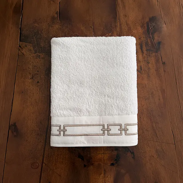 CATENE - TELO BIANCO/BEIGE DORATO