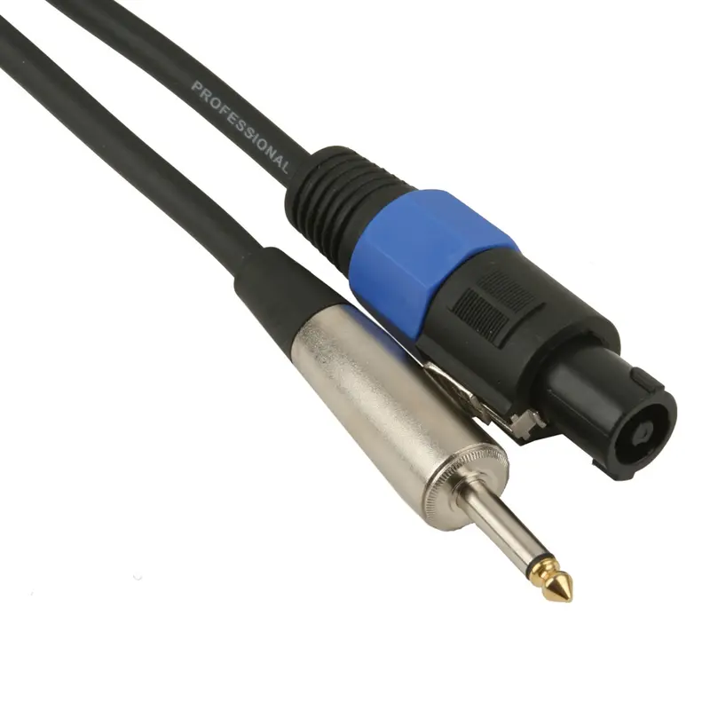 Cavo audio Jack 6.3mm maschio Speakon maschio 10 metri