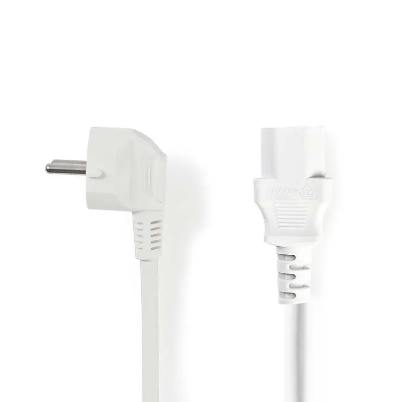 Cavo di alimentazione Schuko maschio angolato IEC-320-C13 2m