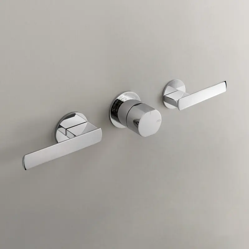 Cea Design Ayla miscelatore termostatico doccia con 2 rubinetti d‘arresto AYL56 + PWF27