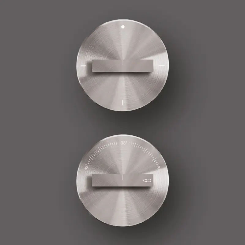 Cea Design Bar miscelatore termostatico doccia con Acqua Stop System e deviatore 2/3 vie BAR70 + PTR22