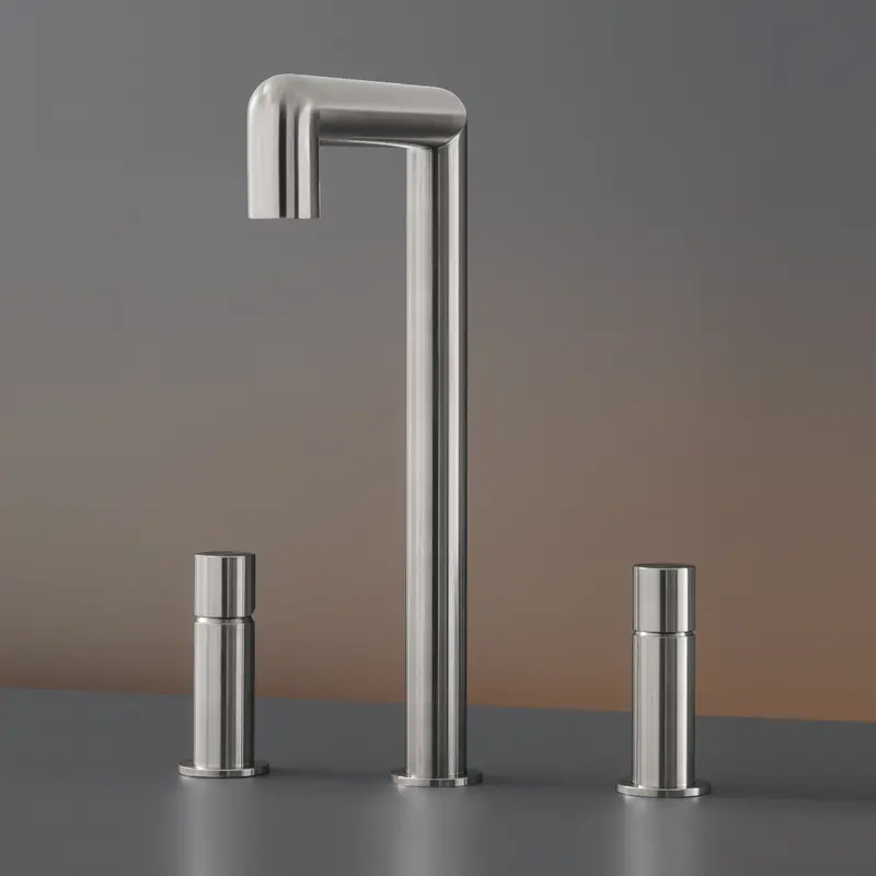 Cea Design Cartesio rubinetto lavabo 3 fori alto CAR23