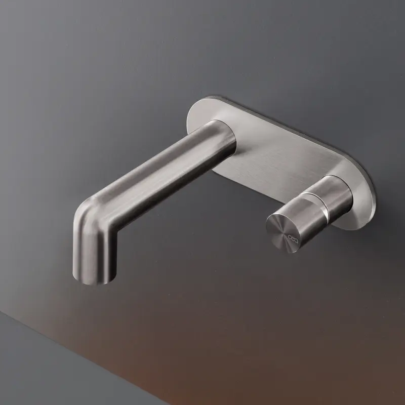Cea Design Cartesio rubinetto lavabo a parete con canna 200mm CAR32 + UCS09