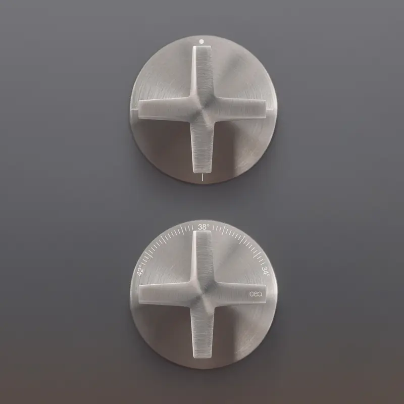 Cea Design Cross miscelatore termostatico doccia con Acqua Stop System e deviatore 2/3 vie CRX50 + PTR22