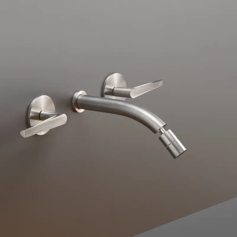 Cea Design Flag rubinetto bidet a parete 3 fori FLG12 + PTR02