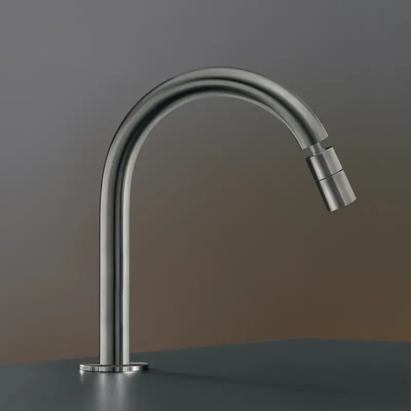Cea Design Free Ideas bocca di erogazione girevole e orientabile a piano in acciaio satinato FRE55