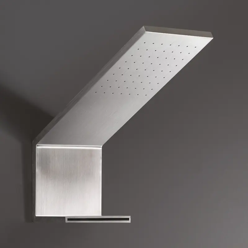 Cea Design Free Ideas soffione doccia a parete con getto a pioggia e a cascata FRE168 + INC21