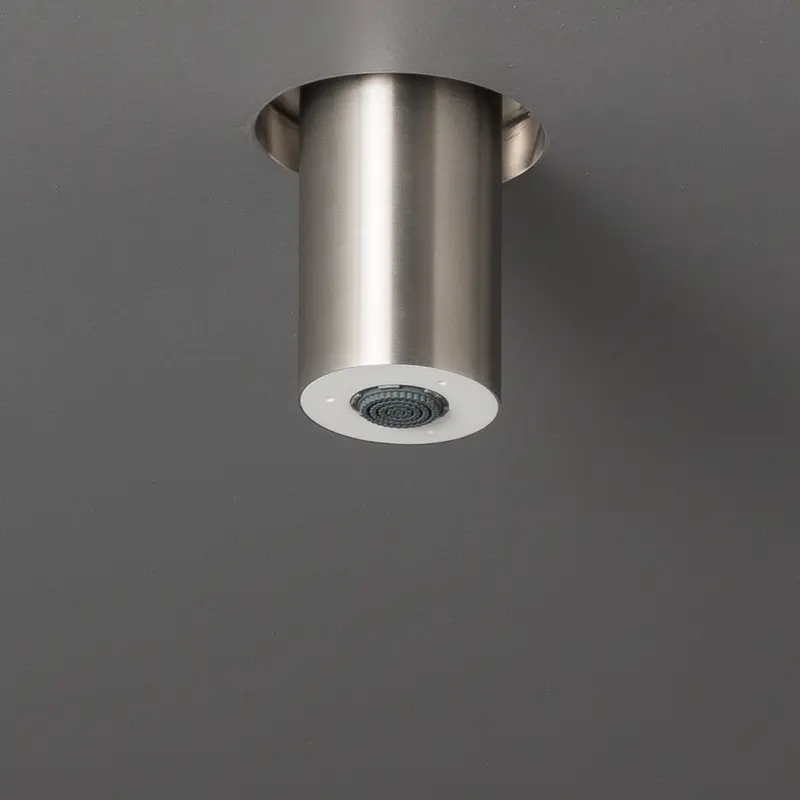 Cea Design Free Ideas soffione doccia a soffitto getto aperto a pioggia FRE123 + INC08