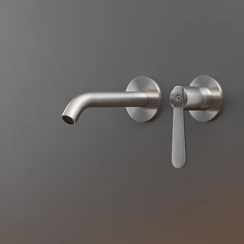 Cea Design Lutezia Plus rubinetto lavabo a parete con bocca 155mm LTZ23 + PWF01