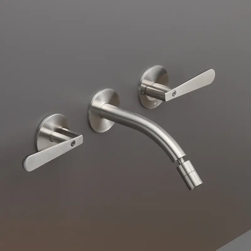 Cea Design Lutezia rubinetto bidet a parete 3 fori LTZ04 + PWF02