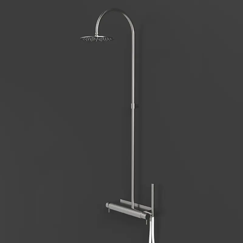 Cea Design Milo360 colonna doccia con mensola, doccetta e soffione 20cm MIL114