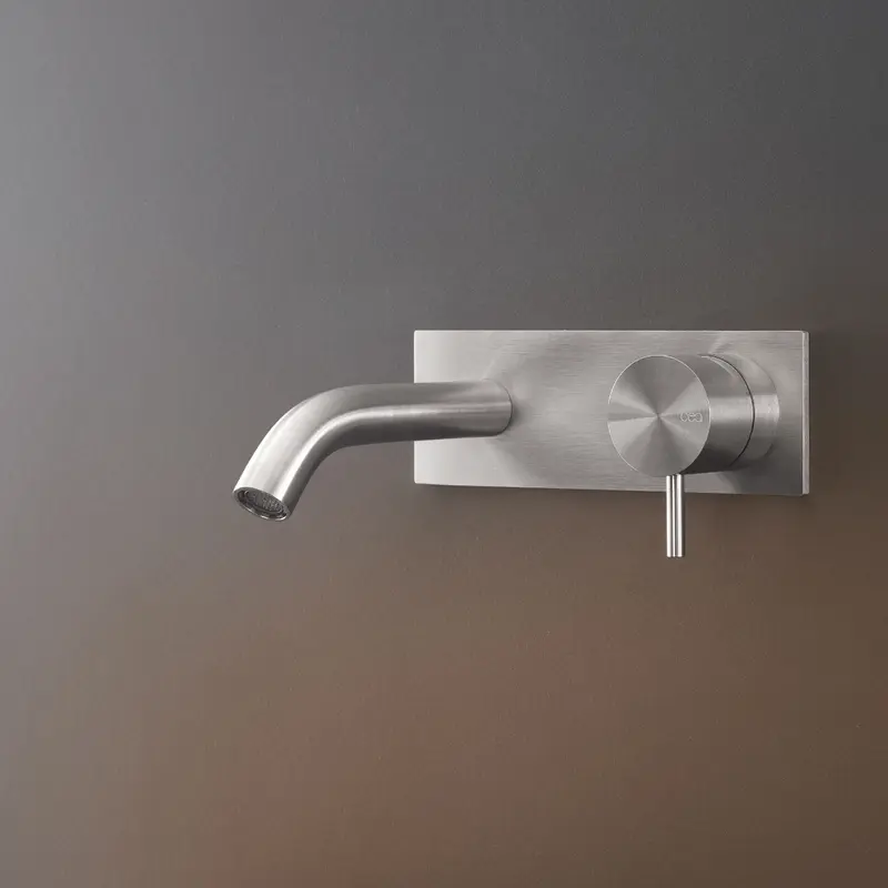 Cea Design Milo360 rubinetto lavabo a parete bocca 125mm MIL08 + UCS09