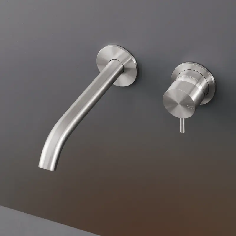 Cea Design Milo360 rubinetto lavabo a parete bocca 185mm MIL35 + UCS09