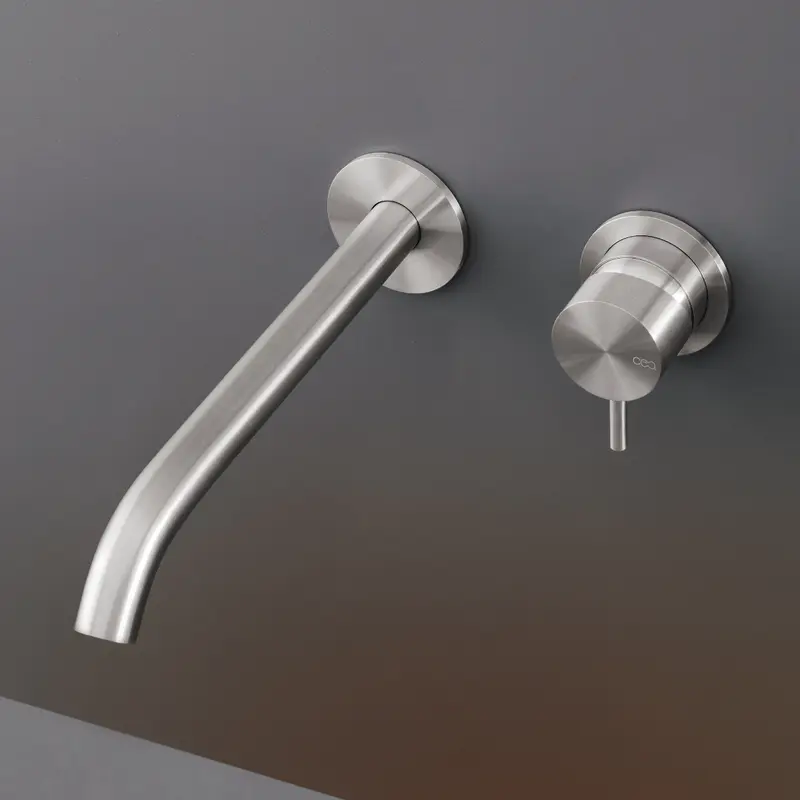 Cea Design Milo360 rubinetto lavabo a parete bocca 215mm MIL106 + UCS09