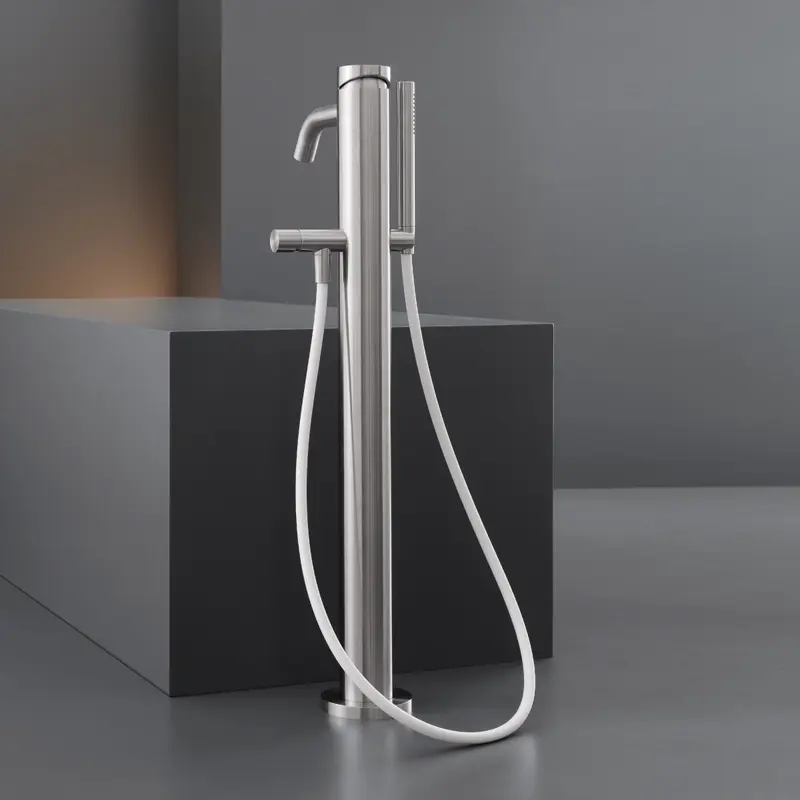 Cea Design Milo360 rubinetto vasca da bagno a pavimento con doccetta MIL99 + INC01