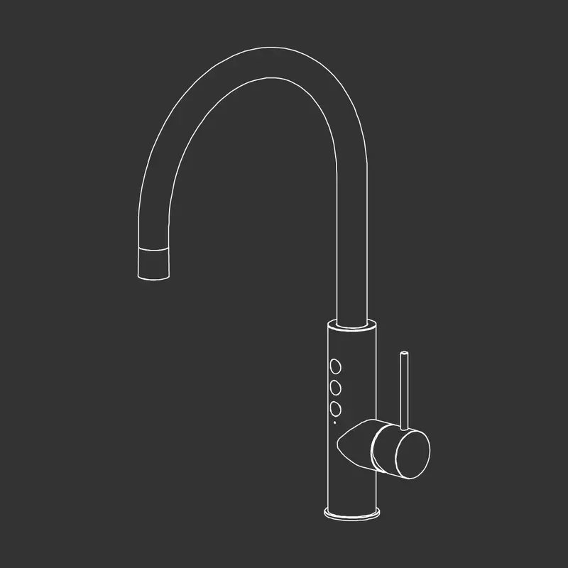 Cea Design rubinetto cucina per acqua filtrata ETW32