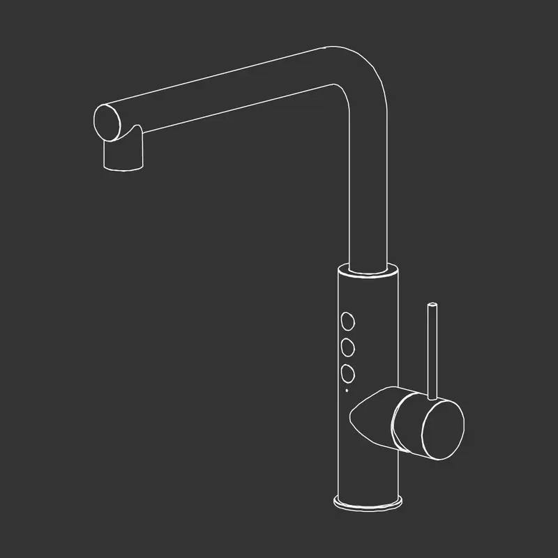 Cea Design rubinetto cucina per acqua filtrata ETW35