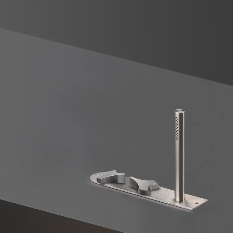 Cea Design Ziqq rubinetto vasca da bagno doppio progressivo con doccetta ZIQ46 + BOX19