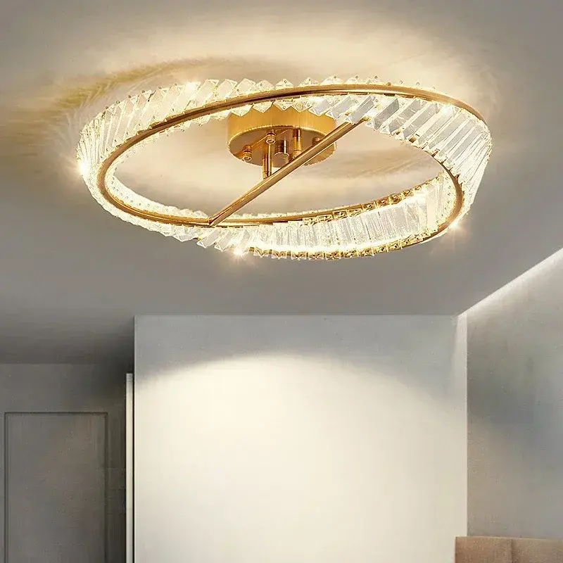 Ceiling Light With Crystal