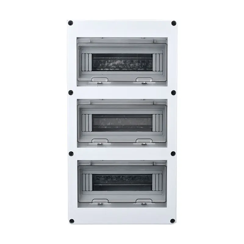 Centralino da parete 36 moduli con porta trasparente HT-36 Way